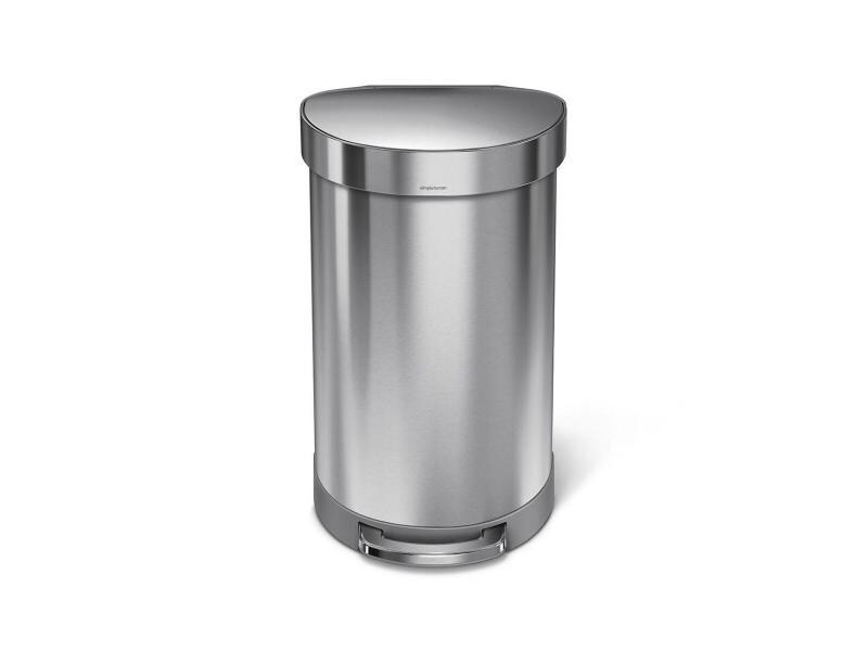 Simplehuman Treteimer CW2030 45 Liter, Silber