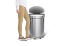 Simplehuman Treteimer CW2029 60 Liter, Silber