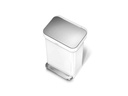 Simplehuman Treteimer CW2027 45 Liter, Weiss