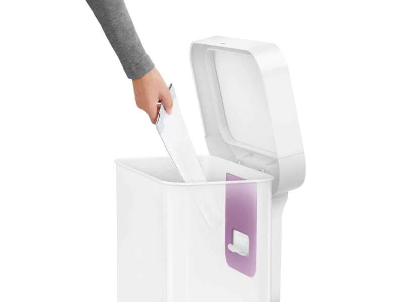 Simplehuman Treteimer CW2027 45 Liter, Weiss