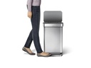 Simplehuman Treteimer CW2024 45 Liter, Silber