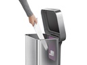 Simplehuman Treteimer CW2023 55 Liter, Silber