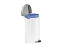 Simplehuman Treteimer CW1867 10 Liter, Weiss, fingerprint-proof