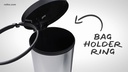 Rotho Treteimer Paso 20 l, Silber