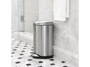 Simplehuman Treteimer CW1833 10 Liter, Silber, fingerprint-proof