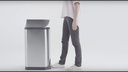 Simplehuman Treteimer CW1824 30 Liter, Silber