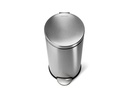Simplehuman Treteimer CW1810 30 Liter, Silber