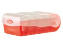 HAN Karteibox Croco A7 Rot