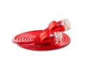 SLIM Slimpatchkabel  Cat 6, UTP, 0.5 m, Rot