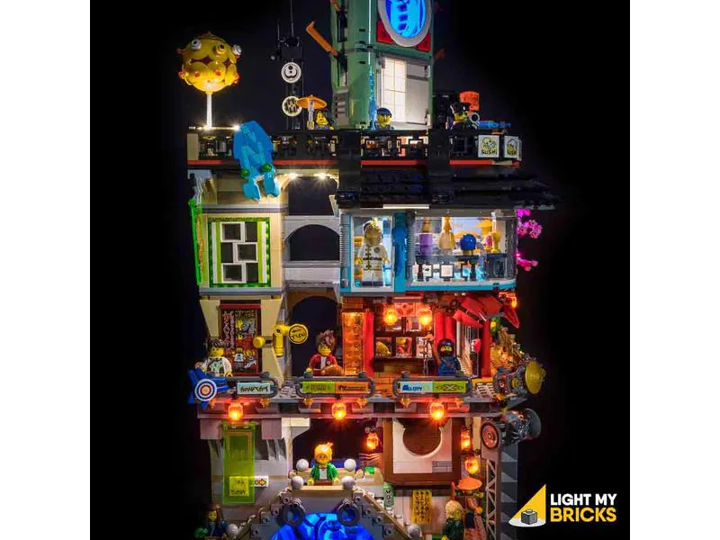 Light My Bricks LED-Licht-Set für LEGO® Ninjago City 70620