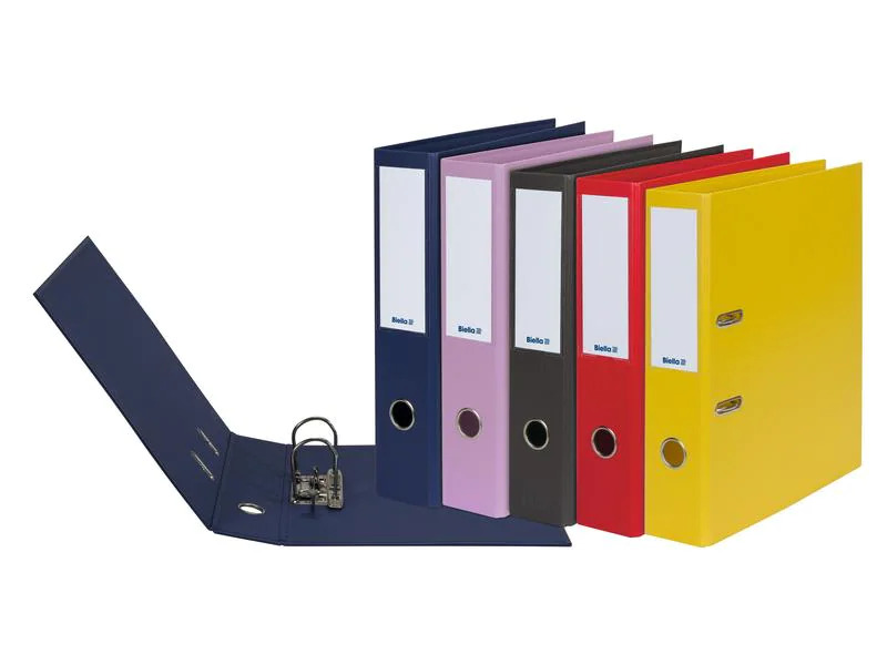 Biella Ordner Recycolor A4 7 cm, Rot
