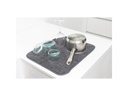 Brabantia Abtropfmatte Sink side Dunkelgrau