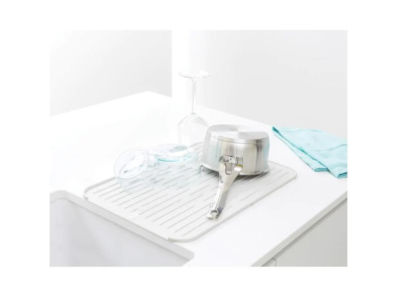 Brabantia Abtropfmatte Sink side Hellgrau