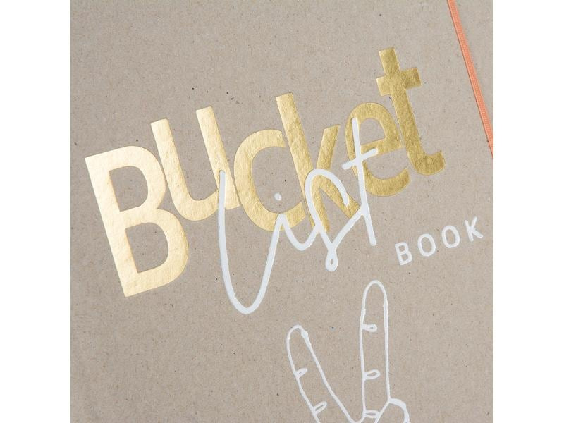 Goldbuch Ringbuch Bucket List , , Braun