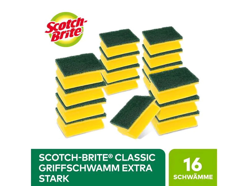 3M Reinigungsschwamm Scotch-Brite Classic 16 Stück