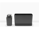 Brabantia Spültrog-Organizer Set, Dunkelgrau