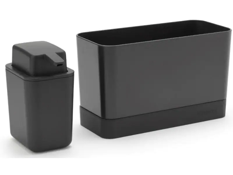 Brabantia Spültrog-Organizer Set, Dunkelgrau