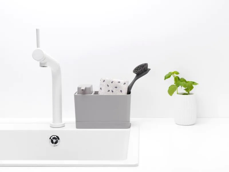 Brabantia Spültrog-Organizer Set, Grau
