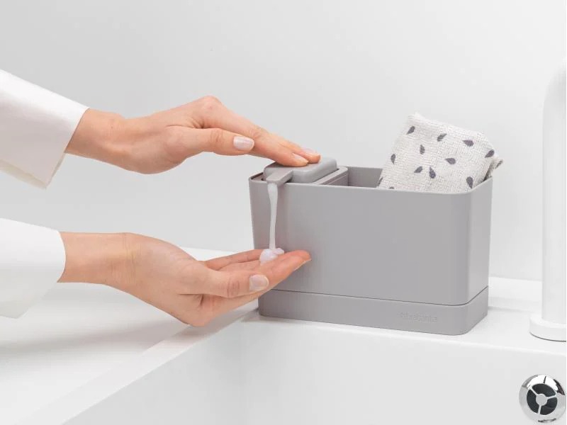 Brabantia Spültrog-Organizer Set, Grau