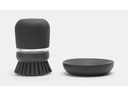 Brabantia Spültrogbutler-Set 4-teilig, Abwasch-Set Grau