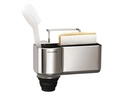 Simplehuman Spültroganhänger Caddy Edelstahl Silber