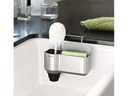 Simplehuman Spültroganhänger Caddy Edelstahl Silber