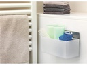 tesa Spültroganhänger Powerstrips WP Korb Regal Zoom Weiss