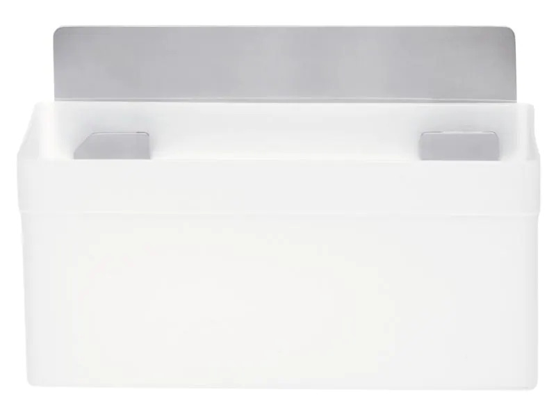 tesa Spültroganhänger Powerstrips WP Korb Regal Zoom Weiss