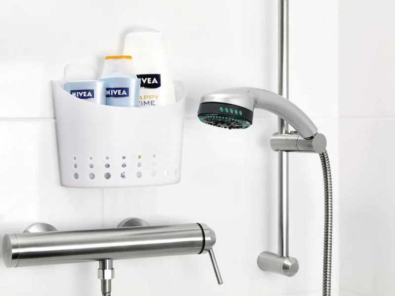 tesa Spültroganhänger Powerstrips WP Korb gross Weiss