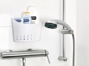 tesa Spültroganhänger Powerstrips WP Korb gross Weiss