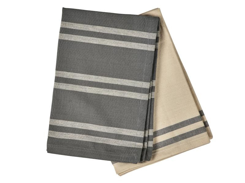 Södahl Geschirrtuch-Set Soft Tools Grau