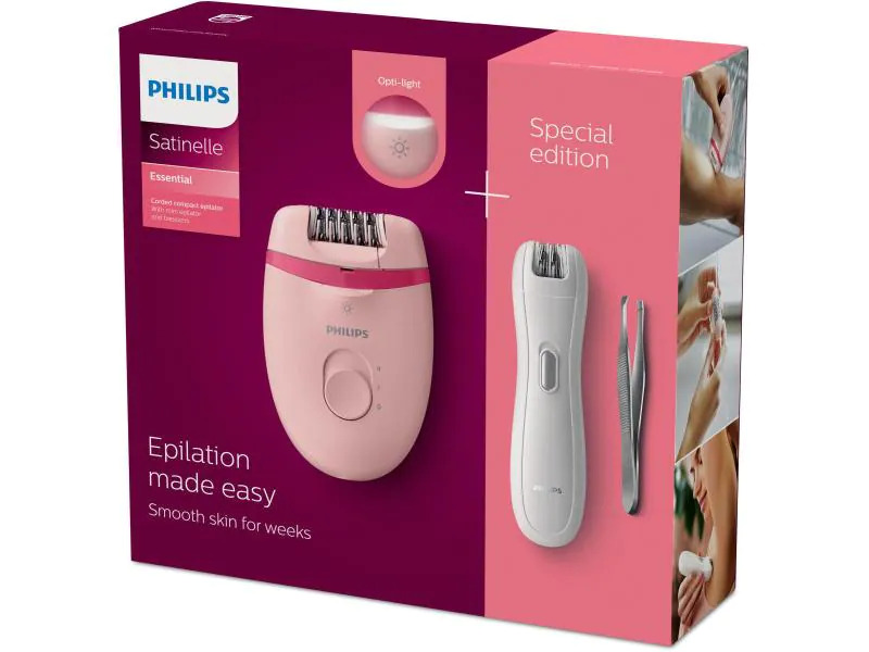 Philips Epilierer-Set Satinelle Essential BRP531/00