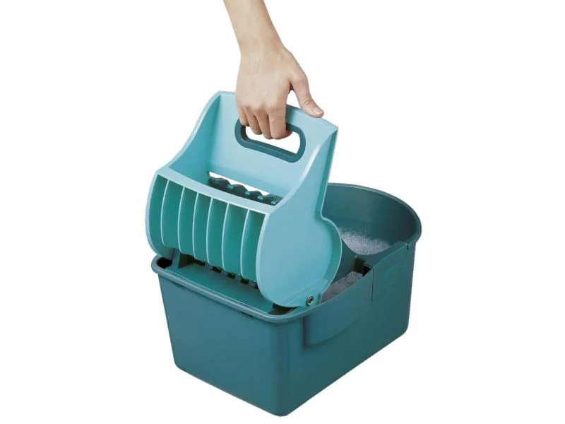 Leifheit Wischtuchpresse Profi Compact 8 l, Türkis