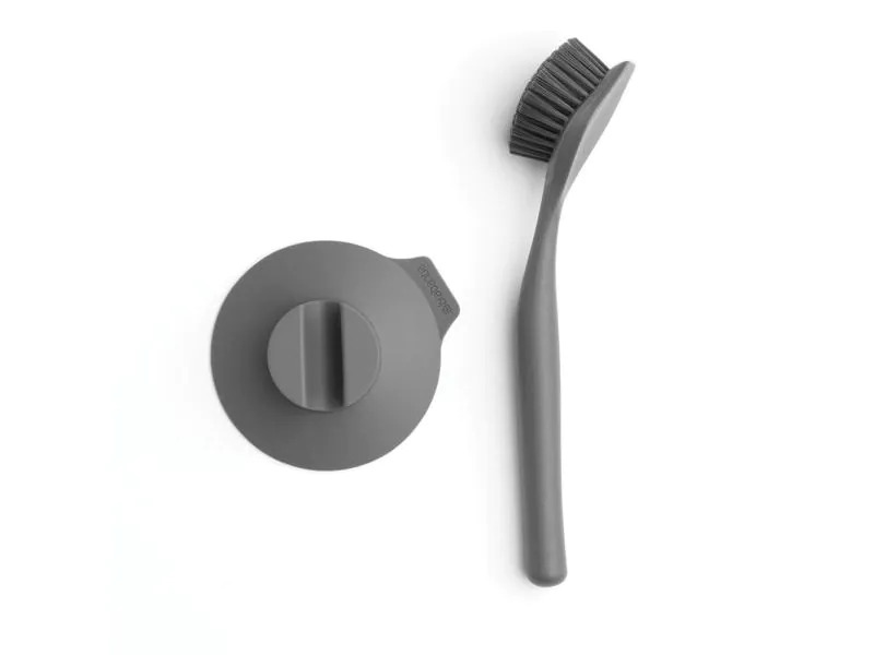 Brabantia Spülbürste Sink side Dunkelgrau