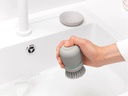 Brabantia Spülbürste mit Seifenspender Grau