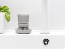 Brabantia Spülbürste mit Seifenspender Grau