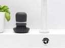 Brabantia Spülbürste mit Seifenspender Dunkelgrau