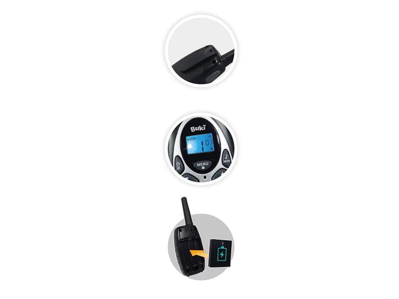 Buki Rettungsdienst Walkie Talkie Aufladbar