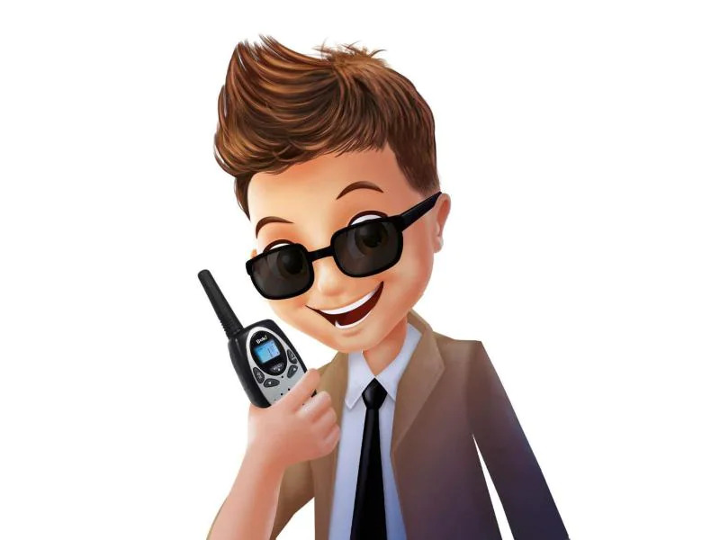 Buki Rettungsdienst Walkie Talkie Aufladbar