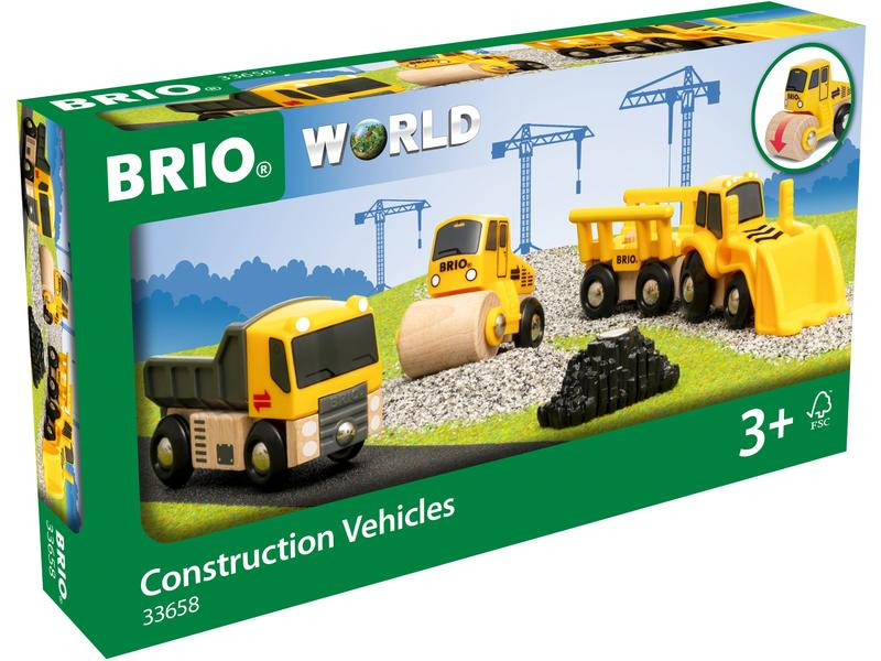 BRIO BRIO World Baustellenfahrzeuge