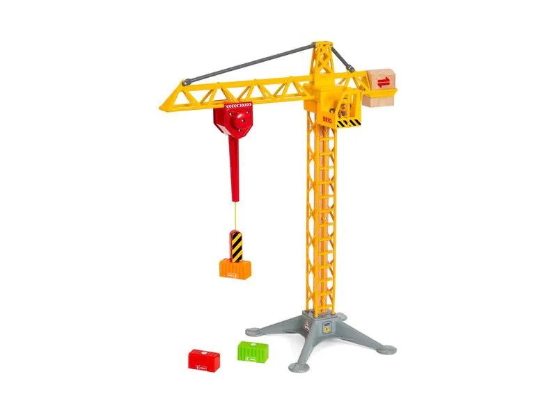BRIO Baukran mit Lichtern