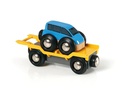 BRIO Eisenbahn Autotransporter mit Ramp
