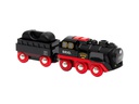 BRIO Eisenbahn Batterie-Dampflok mit Wassertank