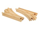 BRIO Eisenbahn Bogenweiche