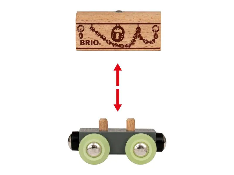 BRIO Eisenbahn Geisterzug Glow in the Dark
