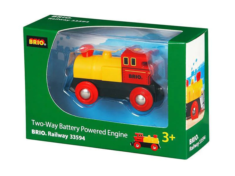 BRIO Eisenbahn Gelbe Batterie-Lok