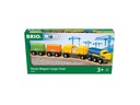 BRIO Eisenbahn Güterzug mit drei Waggons