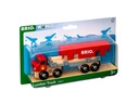 BRIO Eisenbahn Holztransporter mit Magnetladung