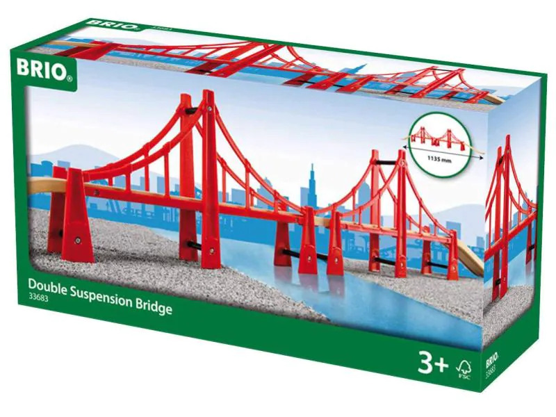 BRIO Eisenbahn Hängebrücke