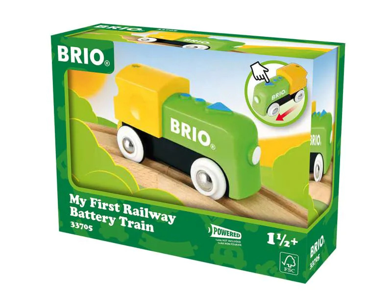 BRIO Eisenbahn Meine erste Batterielok